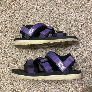 Suicoke kisee-v purple mens size 10 sandals very rare